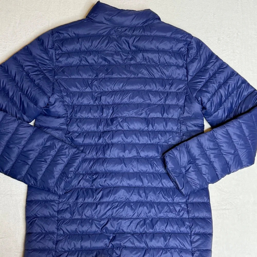Lands End Kids Blue Lightweight Primaloft Puffer‎ Jacket Size XL 14 16